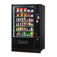 Sanden Vendo G-Snack SMX Snackautomat HCD mit 70 Auswahlen