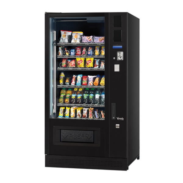 Sanden Vendo G-Snack SM8 HCD Snackautomat schwarz mit 56 Auswahlen