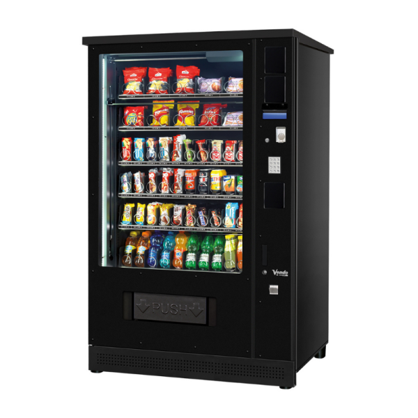 SandenVendo SMX Outdoor Snackautomat mit 70 Auswahlen