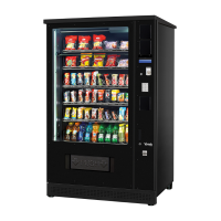 SandenVendo SMX Outdoor Snackautomat mit 70 Auswahlen