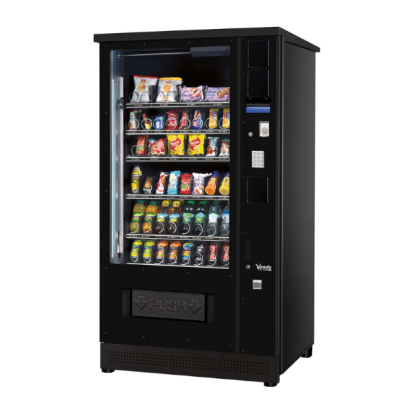 SandenVendo SM8 Outdoor Snackautomat mit 56 Auswahlen