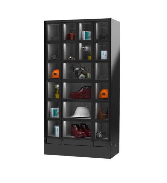 SandenVendo Locker DLCK 20 – 20 Fächer, kompatibel mit Touch-Mastergeräten