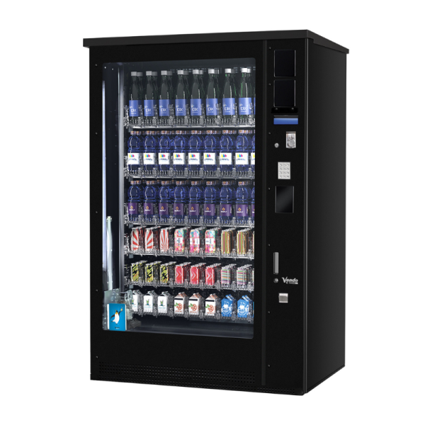 SandenVendo G-Drink DM9 Outdoor Getränkeautomat – IP34, 63 Auswahlen