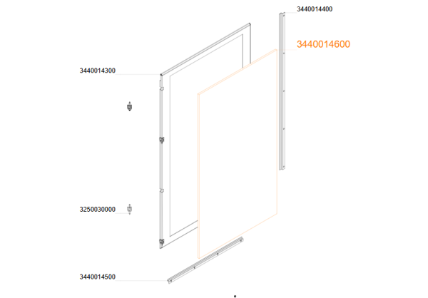 Isolierglasscheibe Sielaff SiLine M ESG Sicherheitsglas mit Sichtschutz