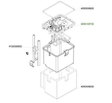 Rüstsatz Boiler Kunststoff 2,8KW HG CIS-01/CBS-01/CIT-01